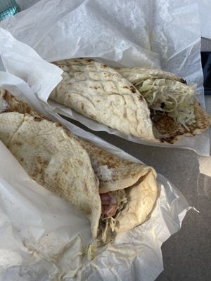 Vegan Shawarma  at Yafo in Bristol