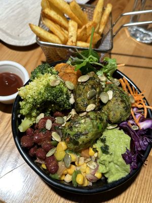 Falafel & avo glow bowl  at Copper Branch - Nimes in Nimes
