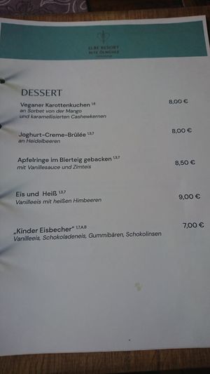 Veganes Dessert 2023 at Brauhaus Alte Ölmühle in Wittenberge