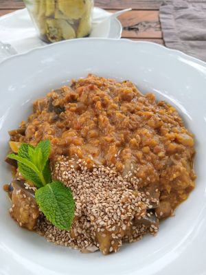 Curry at Gartenlokal Elbeglück in Lenzerwische
