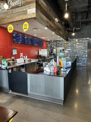 Inside  at I Heart Mac & Cheese in Highland Village