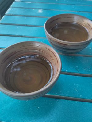 Japanese tea at Yatta Vegan in Warsaw