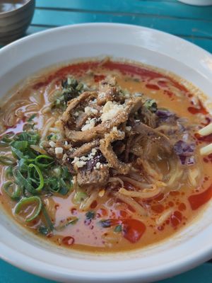 Tantan Ramen at Yatta Vegan in Warsaw