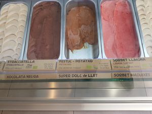 Tagged vegan Gelato pt2 at NŪDA Market in Barcelona