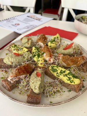 Appetizer at Vegasmo in Brasov