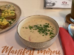 Mushroom soup - Vegasmo, Brașov  at Vegasmo in Brasov