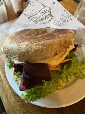   at Bagel Coffee Culture in Berlin