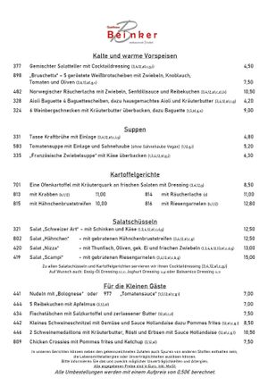  at Gasthaus Beinker in Ostercappeln