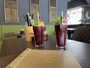   at vegan 365 Restaurant in Cologne