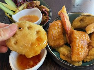   at vegan 365 Restaurant in Cologne