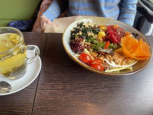   at vegan 365 Restaurant in Cologne