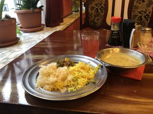 Daily lunch offer for 3.80 at Tibetas Virtuve - Ajurveda Kafejnica in Riga