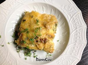 potato and mushroom casserole at Taka in Riga