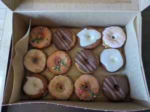 Valentine's mix at Monster Baby Donuts - Pop up in Columbus