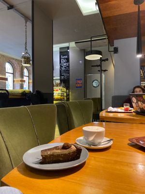 White Coffee plus Cake  at Vega in Wroclaw