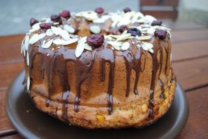 Lemon cake. at Vega in Wroclaw