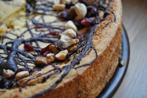 Coconut tofucake. at Vega in Wroclaw