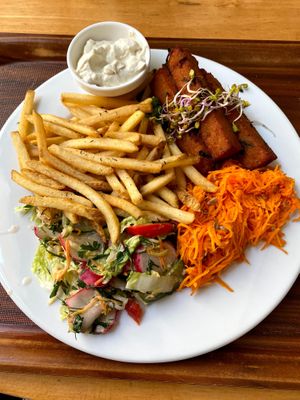 My meal at Vega in Wroclaw