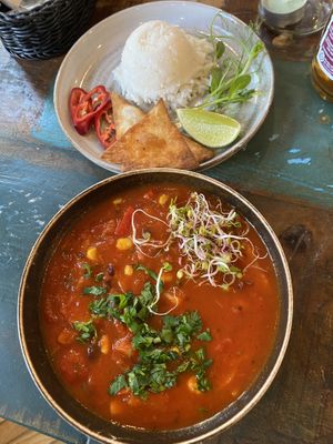 Mexican soup  at Vega in Wroclaw