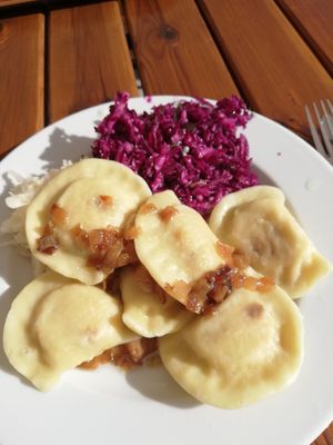 Pierogi at Vega in Wroclaw