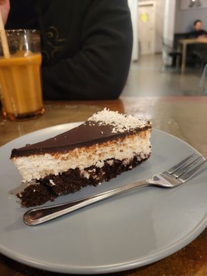 amazing bounty cake🤩 at Vega in Wroclaw