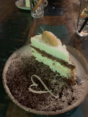 Carrot cake   at Vega in Wroclaw