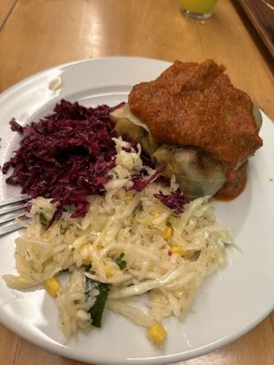 Good side salades!   at Vega in Wroclaw