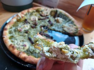 So yummy but also really fatty as expected, delicious sun-dried tomatoes at Vega in Wroclaw