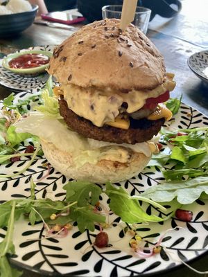Hakoona burger  at Vega in Wroclaw