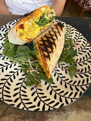 Wrap z tofucznica  at Vega in Wroclaw