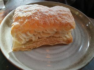 French pastry at Vega in Wroclaw