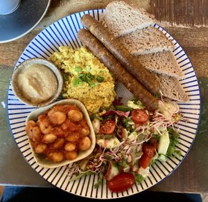 Breakfast  at Vega in Wroclaw