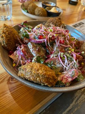 Fattoush Falafel at Vega in Wroclaw