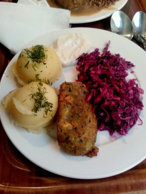 Croqueta espinaca at Vega in Wroclaw