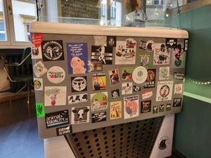 Stickers!! at Vega in Wroclaw