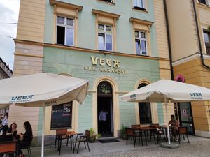 Outside at Vega in Wroclaw