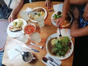 Platos combinados y sopas. Yummy! at Vega in Wroclaw