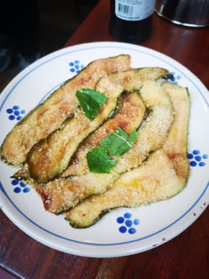 Zucchini Alla Scapece at Terra Rossa St Paul's in London