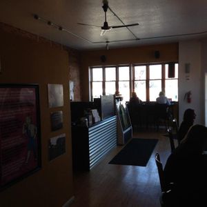 interior at New World Cafe in Des Moines