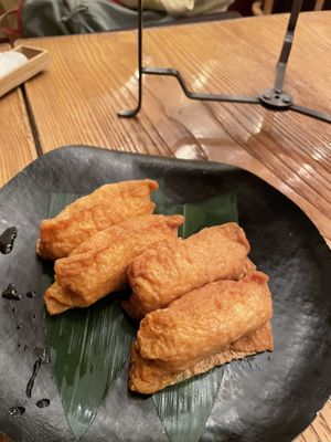 Inari sushi  at Higashiya Ginza in Tokyo