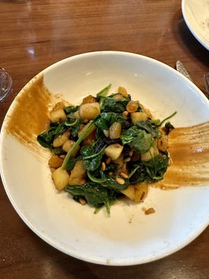 Espinacas a la catalana  at Jaleo by José Andrés in Orlando