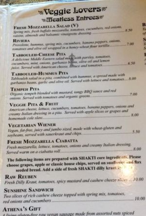 veggie lovers at European Street in Jacksonville