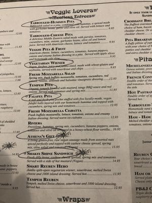 Menu  at Shakti Life Kitchen in Jacksonville