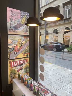   at Rózsavölgyi Csokoládé in Budapest