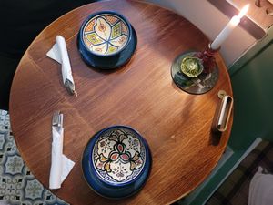 Set Table at Caffi'r Cob in Mold