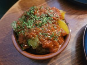 Patatas Bravas (Side) at Caffi'r Cob in Mold