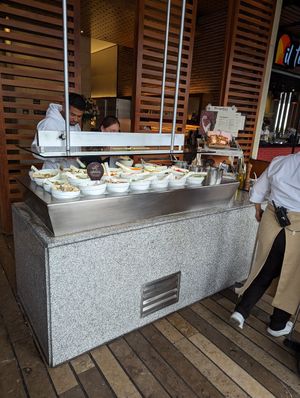 Salad Bar at Heladería Crepes & Waffles in Bogota