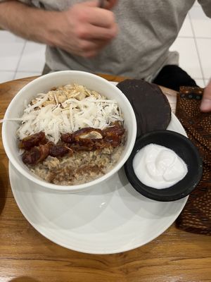 Oatmeal  at Bali Buda Abasan in Gianyar