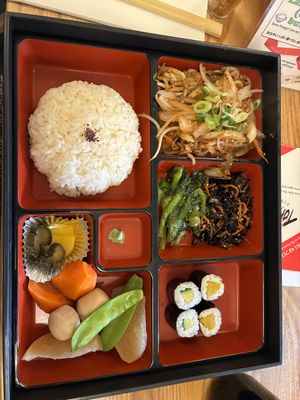 Bento box  at Tokyo Diner    in London