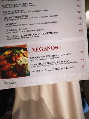 Opções veganas at Bordeaux Vinhos in Petropolis